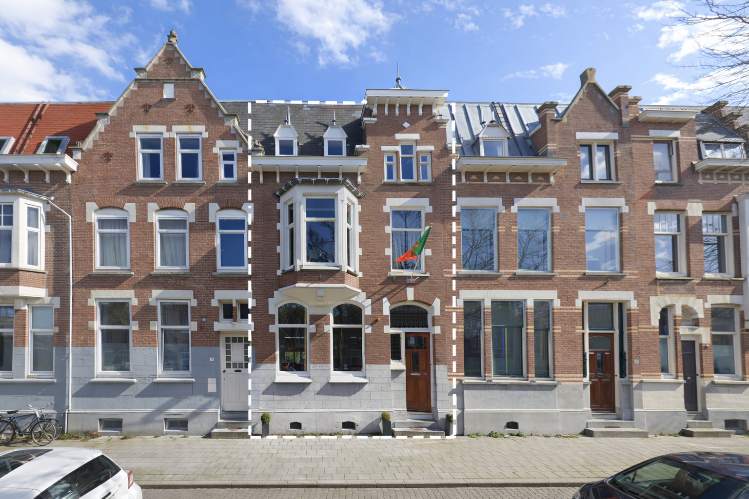 's-Gravendijkwal Rotterdam — bestaand jaren-30 hoekpand vóór de verbouwing