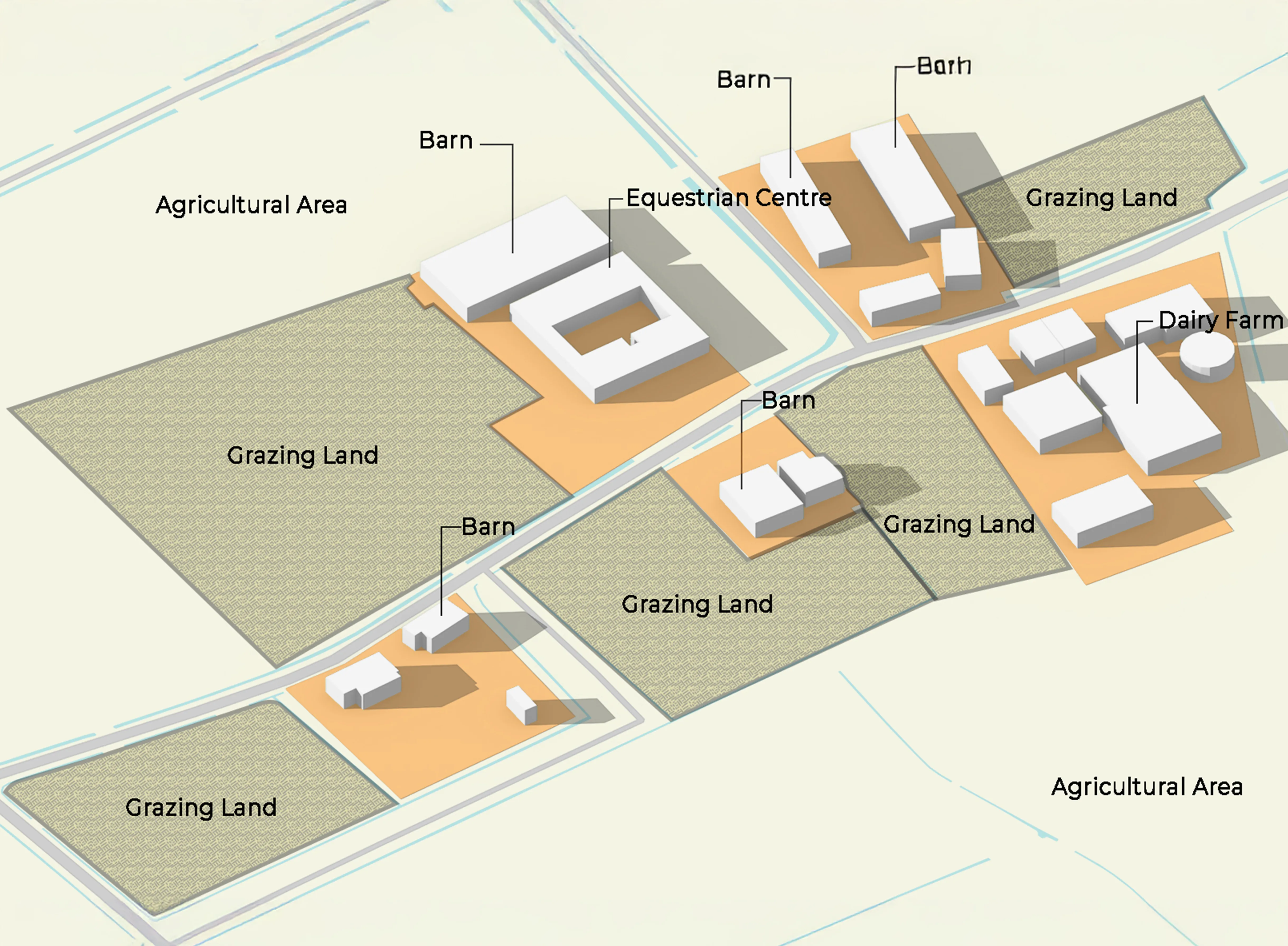 CO — SPINE Zone A bestaande situatie — huidige staat van het plangebied voor transformatie