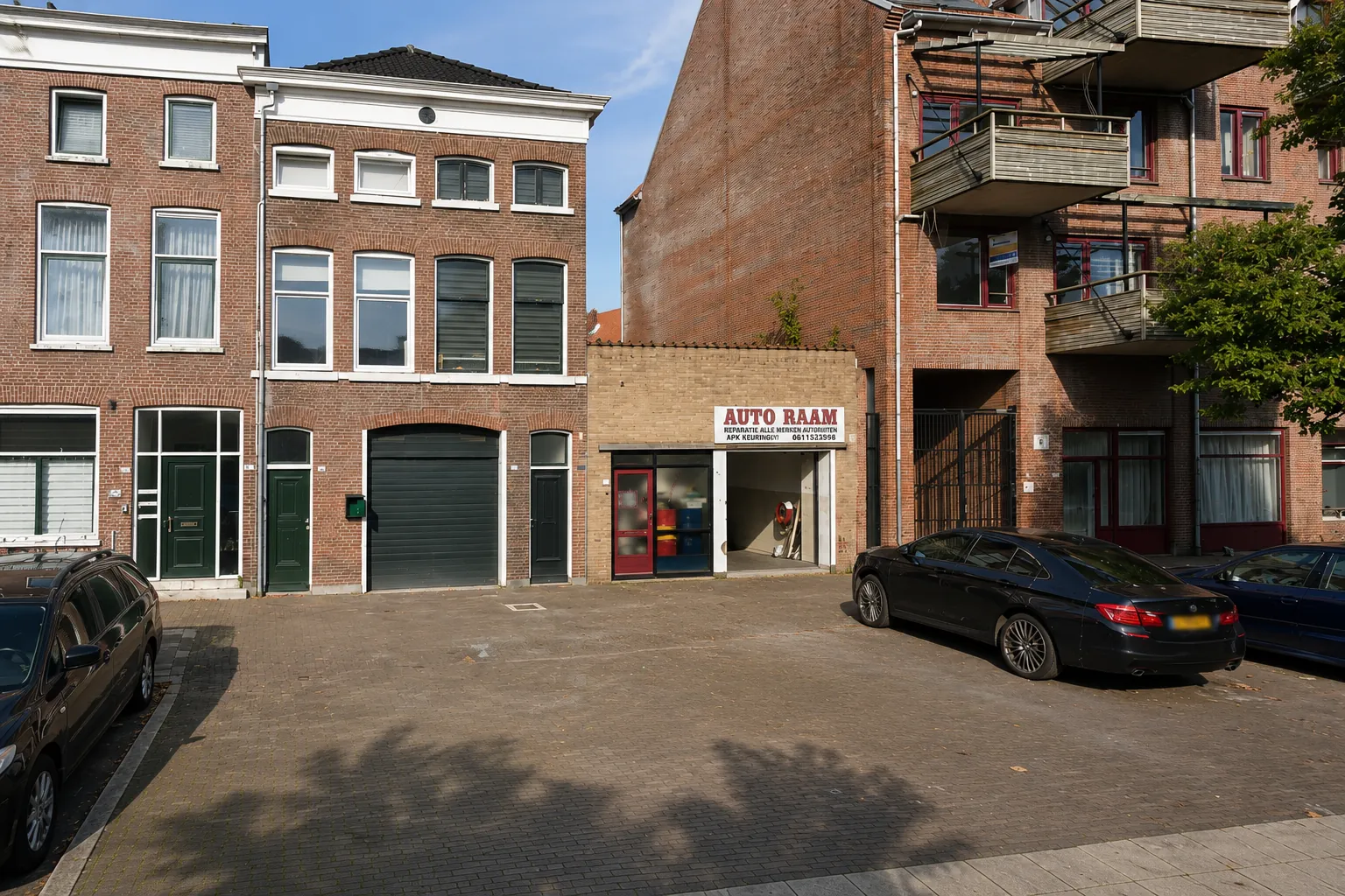 Optopping Raam Schiedam, bestaande situatie van het pand vóór de dakopbouw, Terra Design Studio