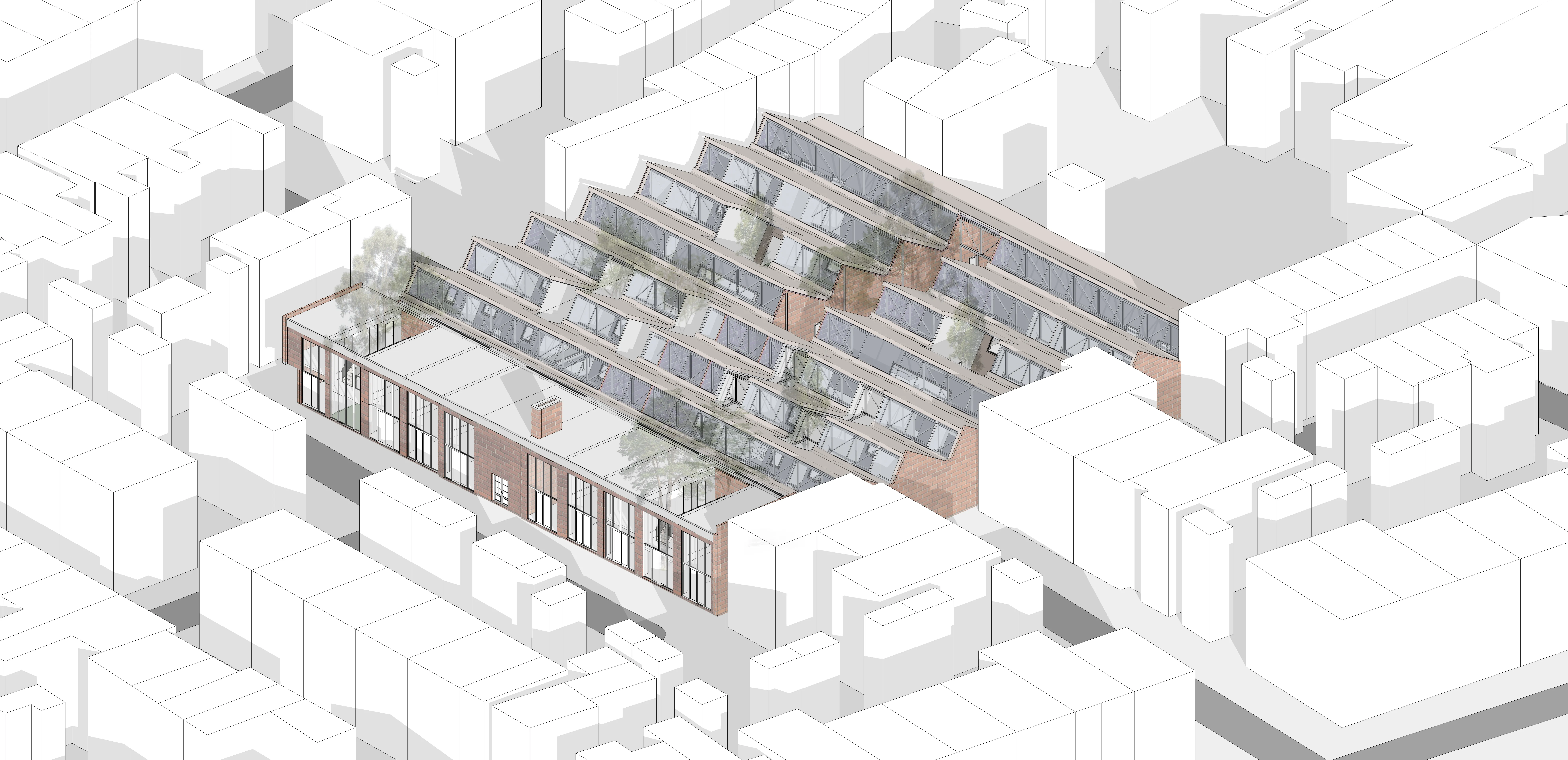 ECO-HUB Tilburg — totaaloverzicht getransformeerde textielfabriek