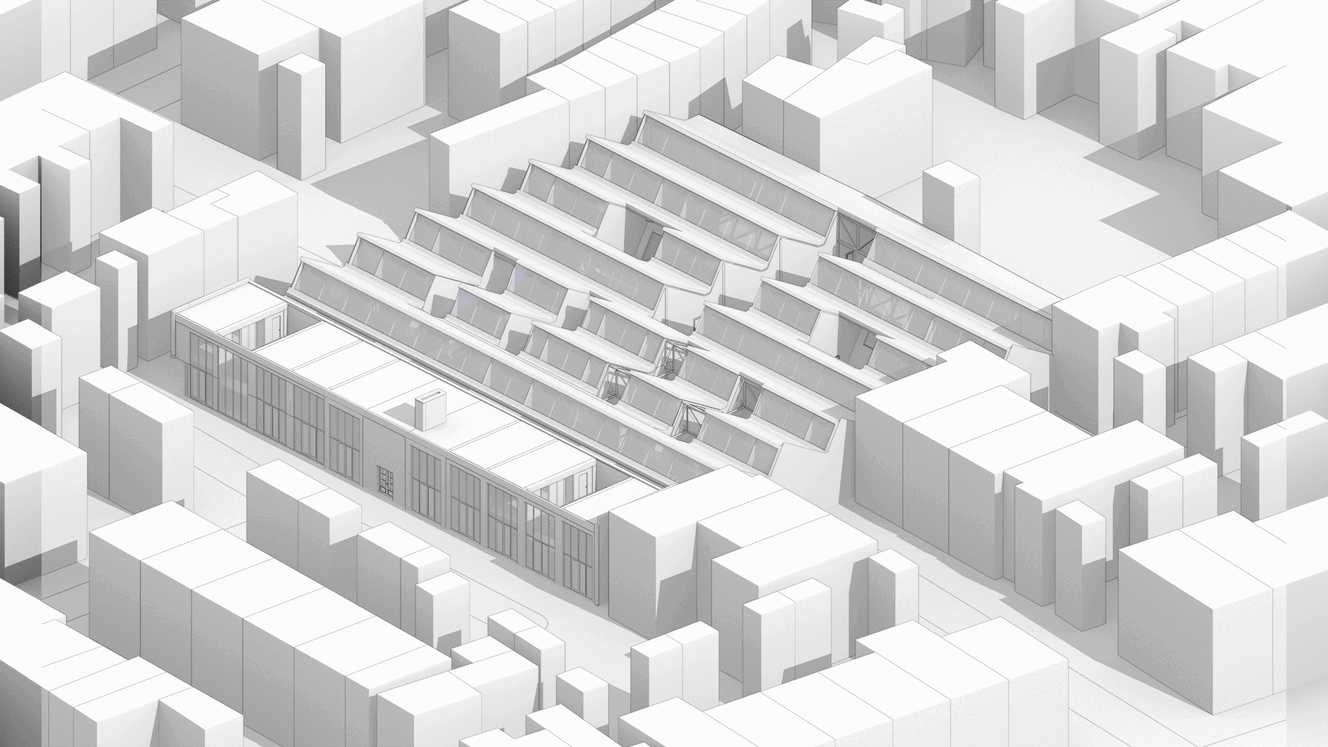 ECO-HUB concept — animatie van de ruimtelijke transformatiestrategie