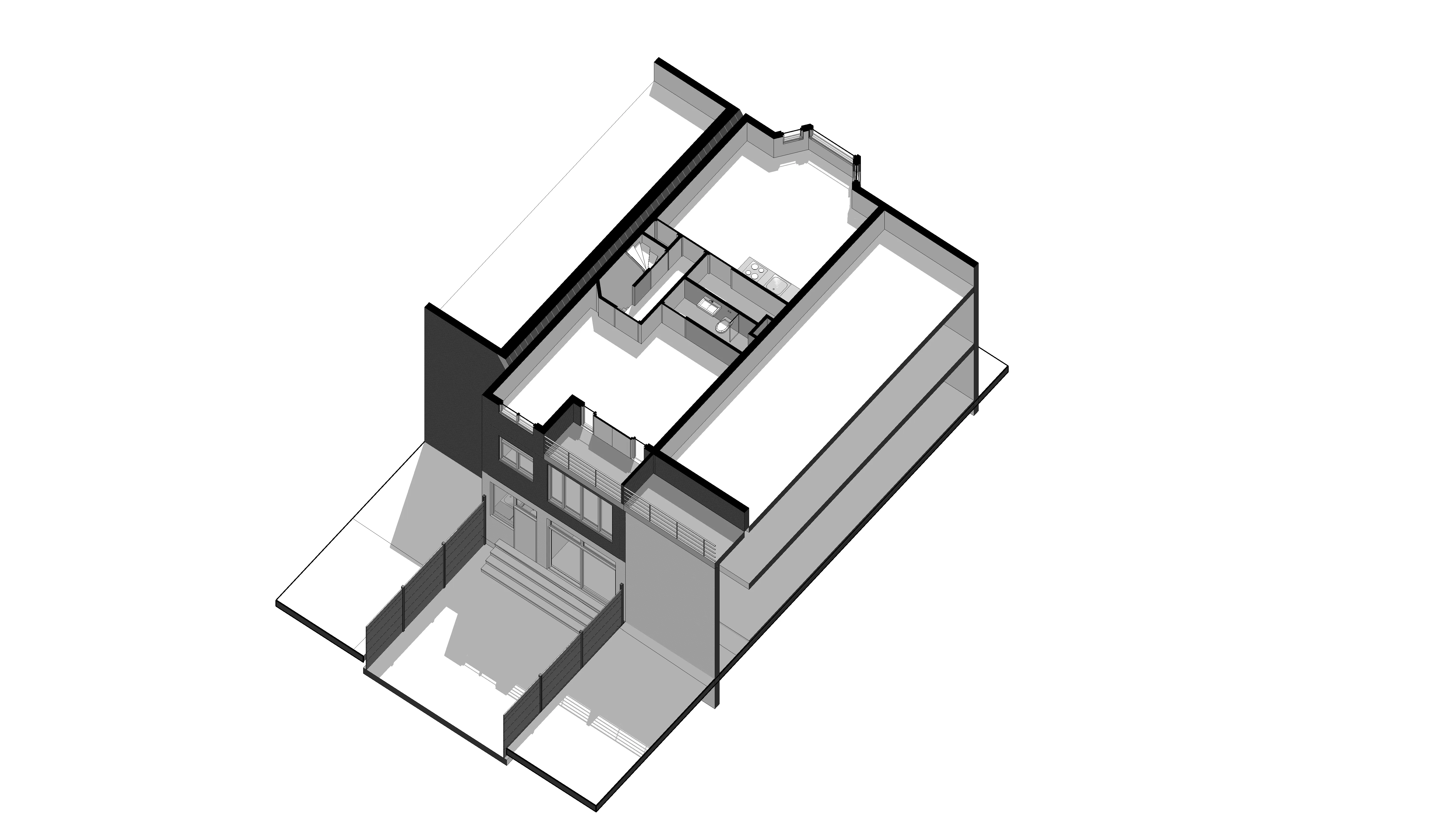 Nieuwe situatie — appartement 135B, eerste verdieping